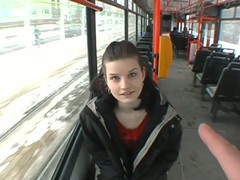 Czec girl on a subway taken to a basement and fucked